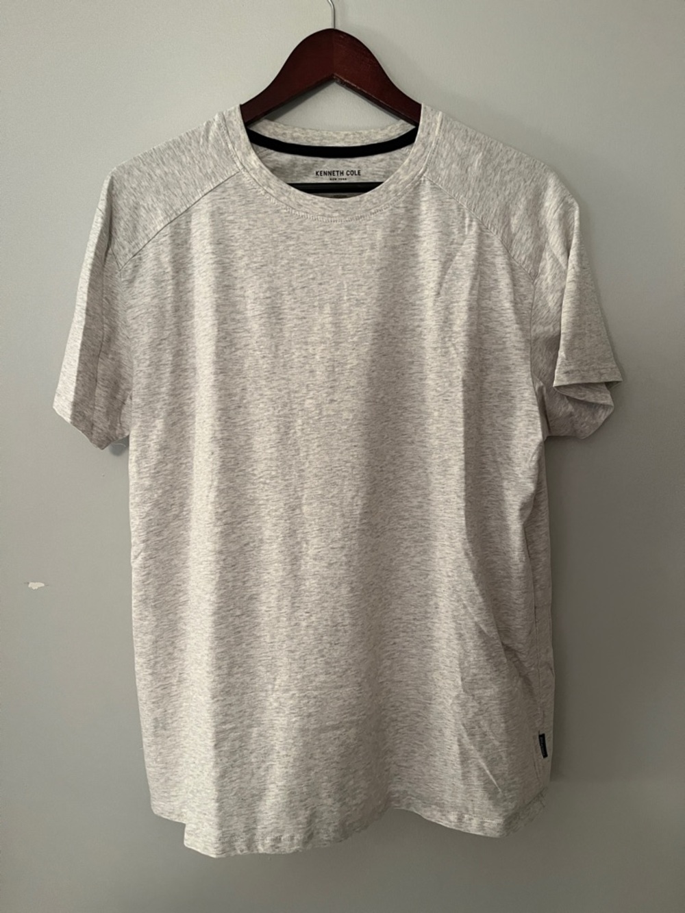 Kenneth Cole Light Heather Gray Short Sleeve Crew Tee